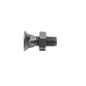 Surub brazdar PP4 cap patrat si piulita M14x40
