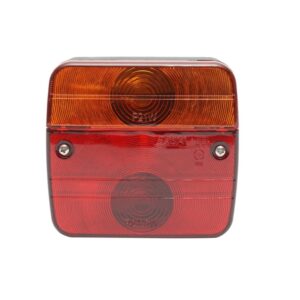 Lampa stop stanga/dreapta spate remorca/camion cu iluminare placuta inmatriculare 105x97x49mm