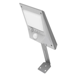 Lampa cu 18 SMD-LED cu senzor de miscare, panou solar 5V/2W si baterie 3,2V/1500mAh Breckner Germany