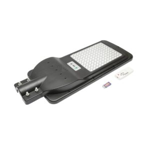 Lampa LED cu prindere pe stalp pentru iluminat stradal 6V/150W cu panou solar si senzor de miscare Breckner Germany