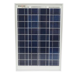 Panou solar 10W fotovoltaic monocristalin cu cablu de conectare si tensiune maxima 18V 340x231x18mm Breckner Germany
