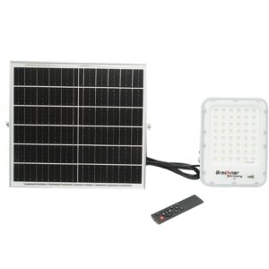 Proiector LED 12W cu panou solar monocristalin 25W Breckner Germany