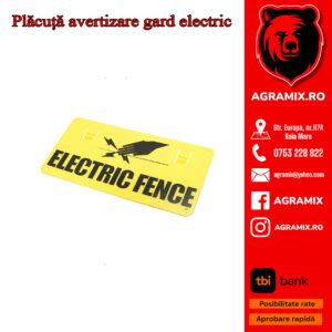 Placuta avertizare gard electric Breckner Germany