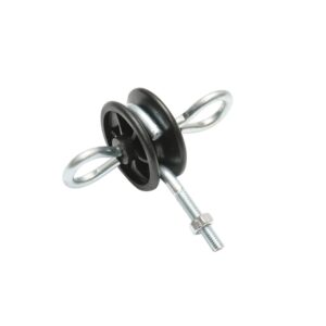 Izolator cu ancorare dubla 5.9 mm 93x82 mm gard electric Breckner Germany