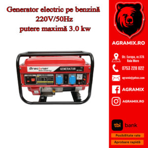 Generator electric pe benzina 220V/50Hz putere maxima 3.0 kw Breckner Germany