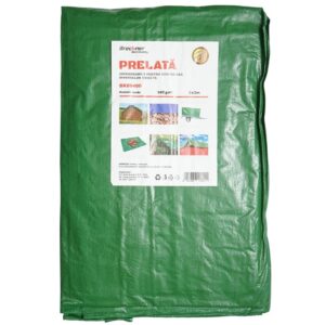 Prelata cu ochiuri de prindere 100g/m2 verde 2x3m Breckner Germany