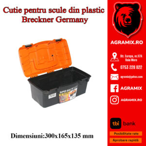 Cutie pentru scule din plastic 300x165x135mm Breckner Germany