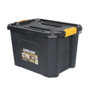 Cutie depozitare cu capac pentru sarcini grele 40L 490x380x320mm