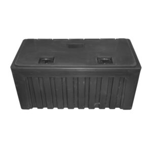 Lada pentru scule fara suport, din plastic negru 480x470x1000 mm