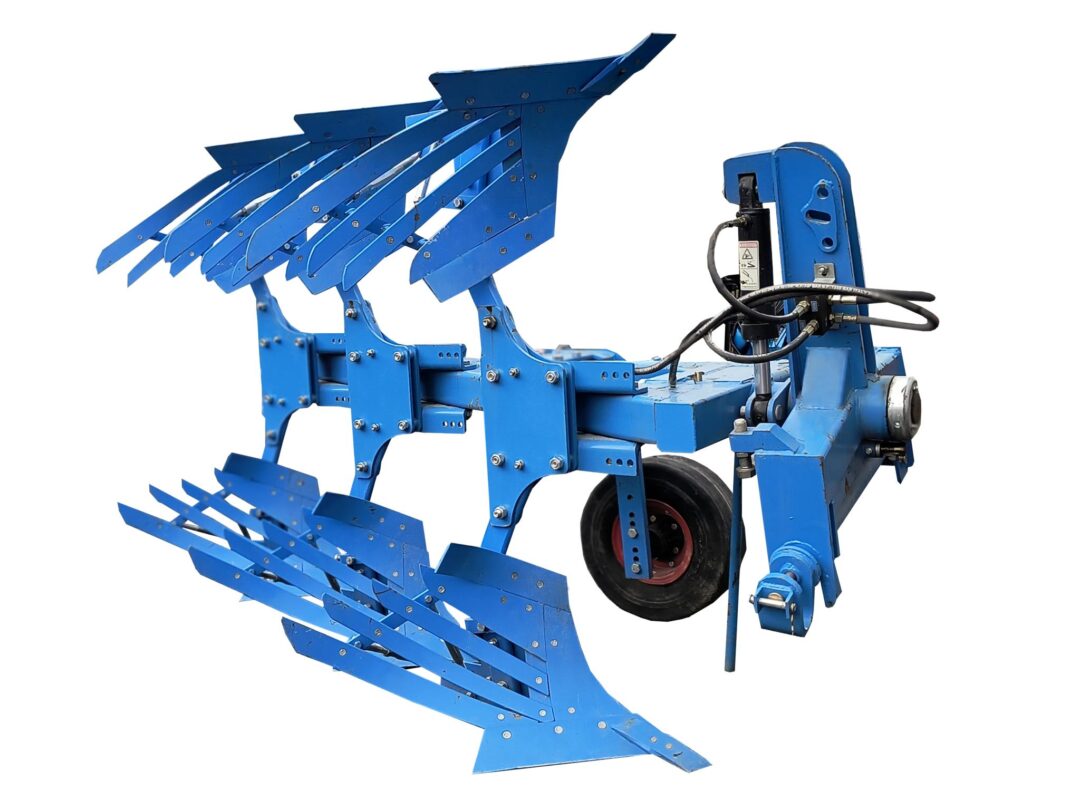 Plug agricol cu 3 trupite reversibil hidraulic crestate 2 furtune