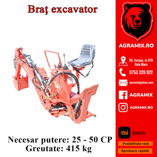 Brat excavator tractor Breckner Germany