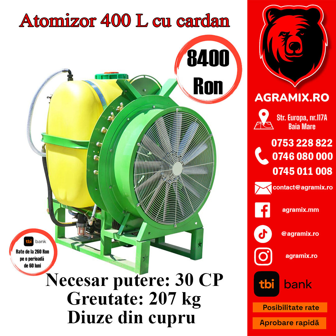 Atomizor 400 L diuze cupru - imagine 2