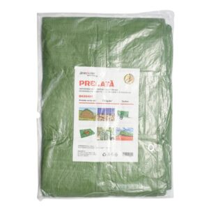 Prelata cu ochiuri de prindere 100g/m2 verde 3x4m Breckner Germany