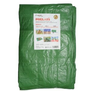 Prelata cu ochiuri de prindere 120g/m2 verde 5 x 8 m Breckner Germany