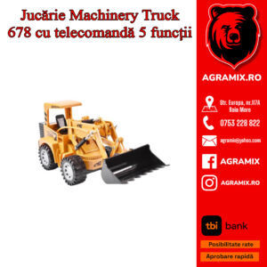 Jucarie Machinery Truck 678 cu telecomanda 5 functii