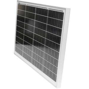 Panou solar 40W fotovoltaic monocristalin cu cablu de conectare 90cm si tensiune maxima 18V 425x680x25mm Thor