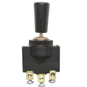 Comutator 3 pozitii cu maneta si prindere metalica 12-24V DC/10A 125-250V AC/2A Breckner Germany