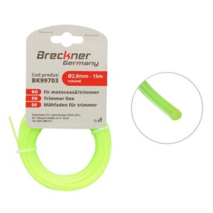 Fir rotund pentru motocoasa 2 mm x 15 m Breckner Germany