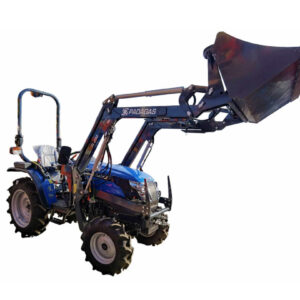 Tractor 26 CP Solis fara cabina 4x4 cu incarcator frontal cupa 1.2