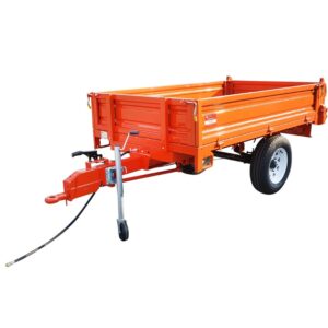 Remorca 1T cu instalatie electrica o singura osie si anvelope 185R14
