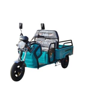 Triciclu electric 650W Thor CITY ECO turcoaz fara permis 48V20Ah 25km/h