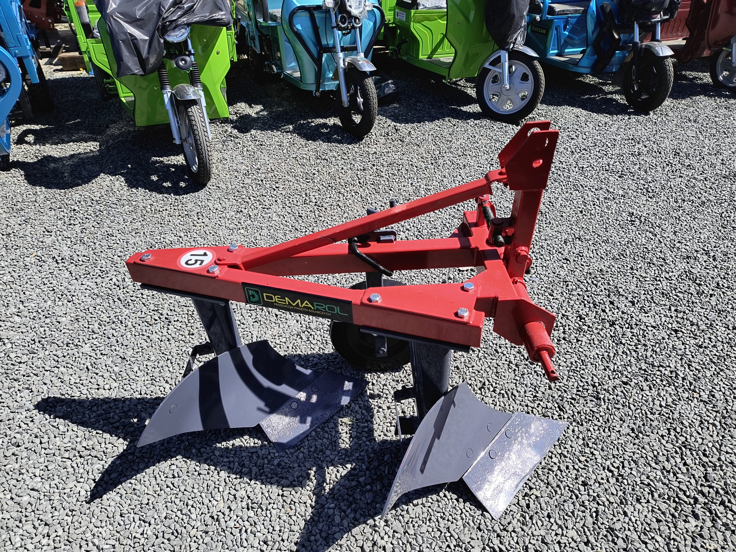 Plug agricol DEMAROL ORLIK cu 2 trupite 15 CP nereversibil - imagine 5
