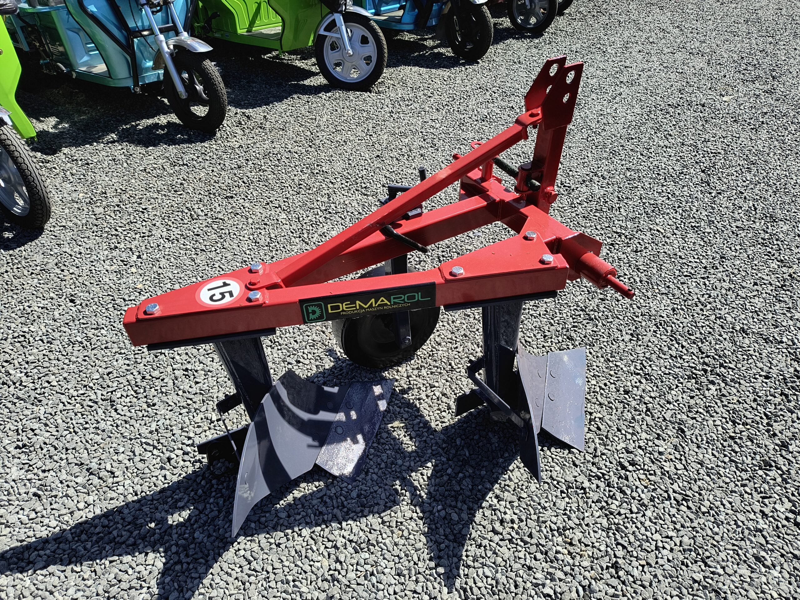 Plug agricol DEMAROL ORLIK cu 2 trupite 15 CP nereversibil - imagine 8