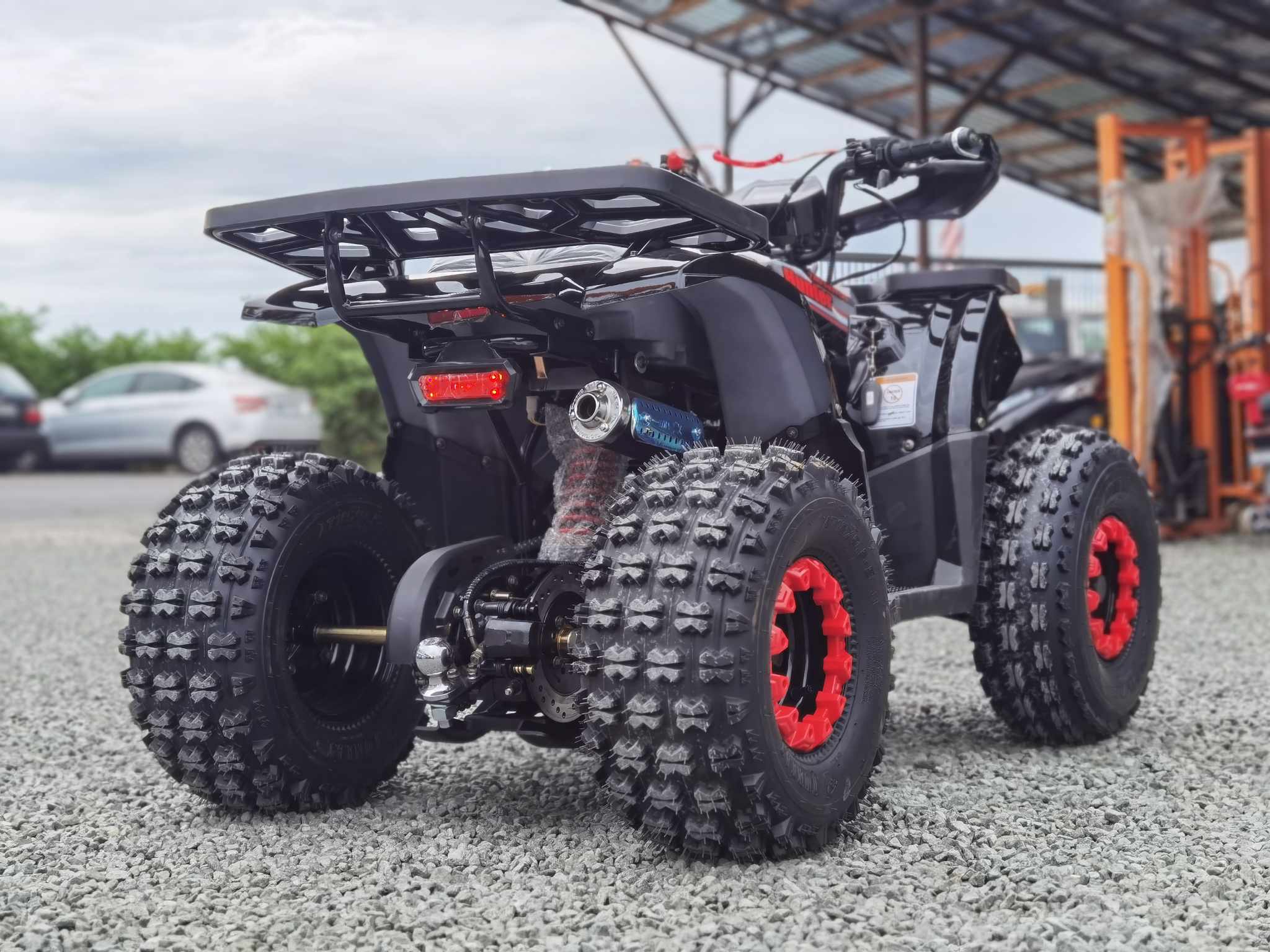 ATV 120cc 7 CP 4x2 cu pornire electrica HUNTER II - imagine 25