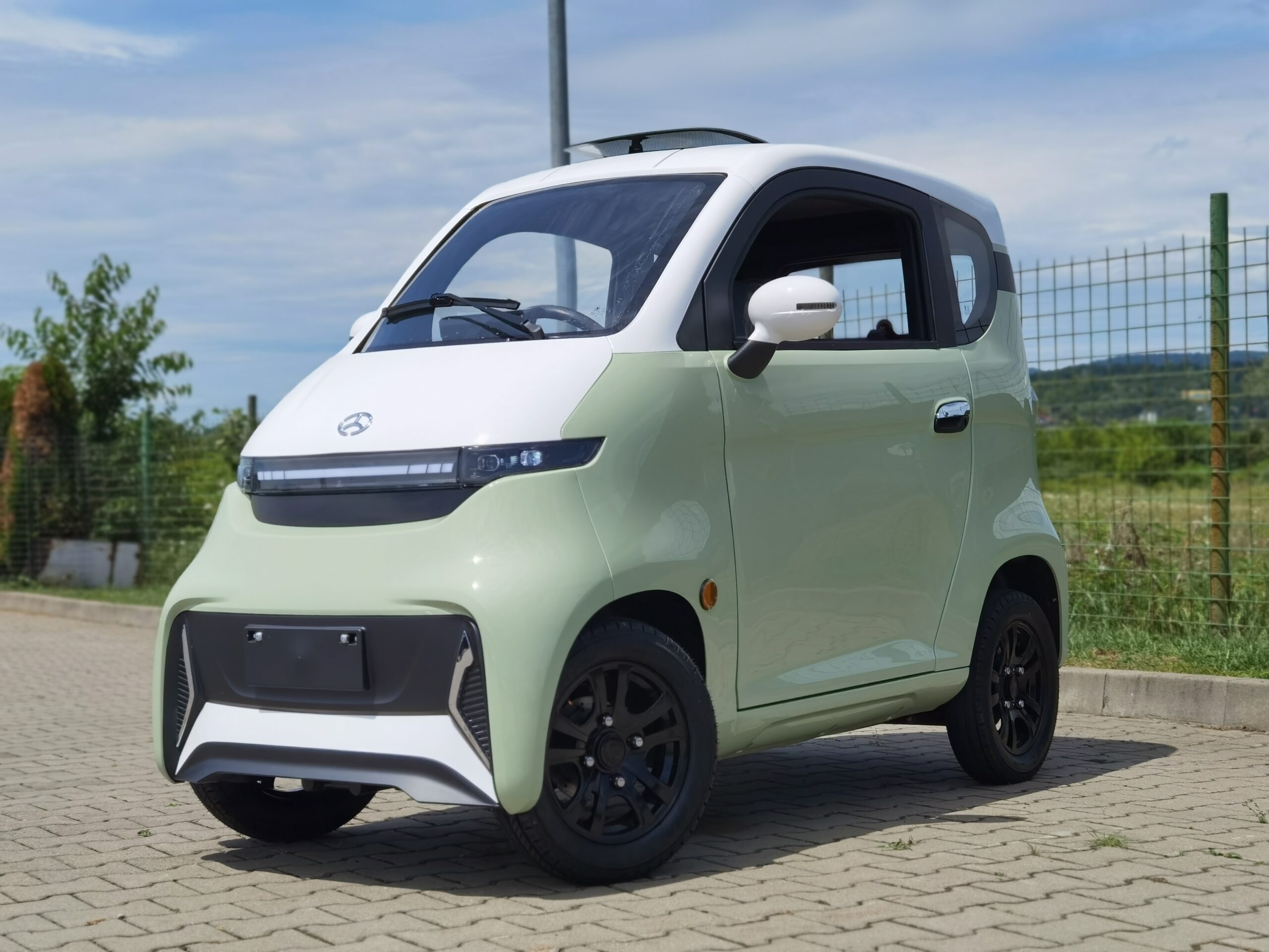 Masina electrica AERA SQ4 verde 3000 W 100 Ah fara permis limitata la 25 km/h - imagine 3