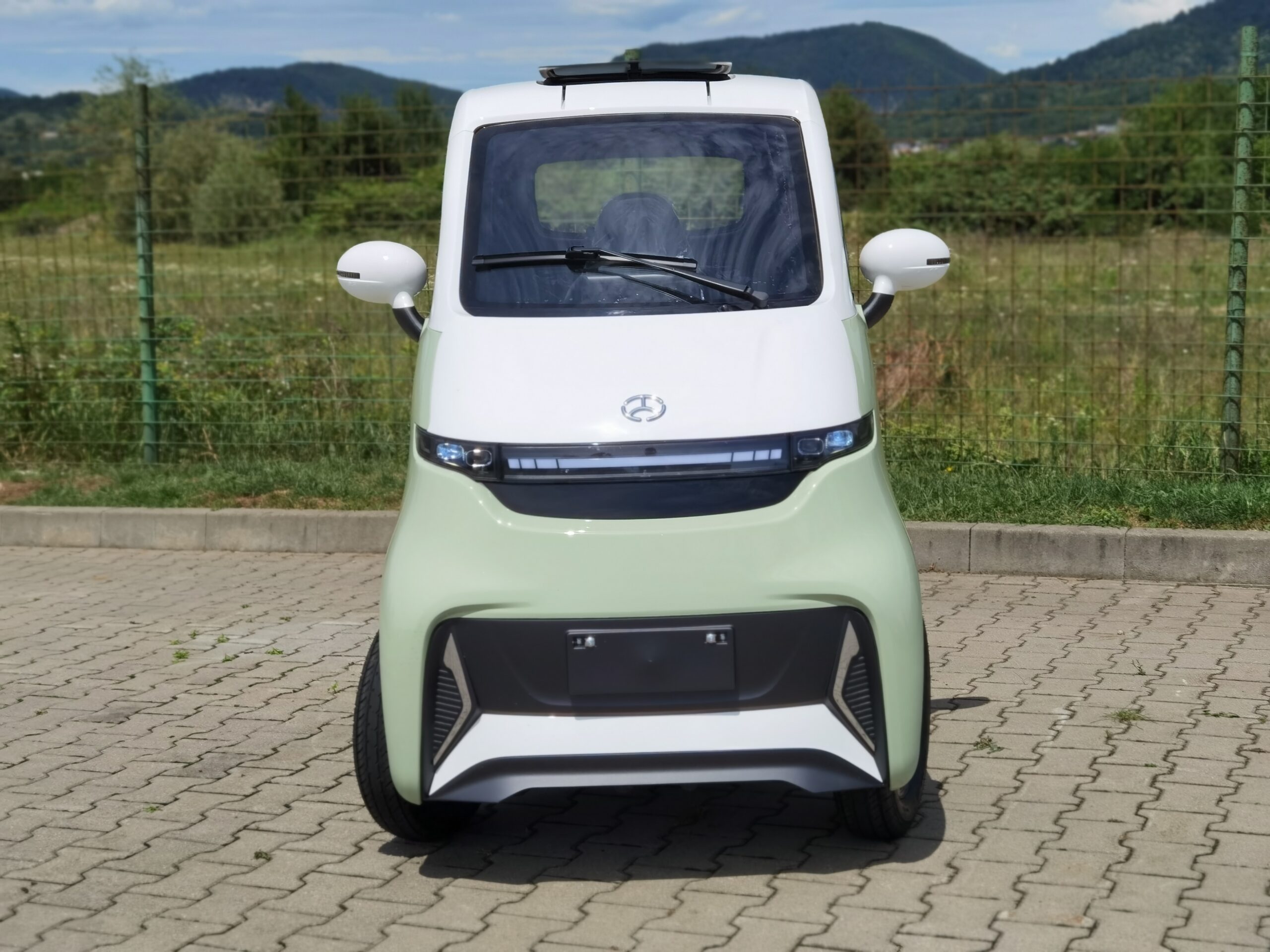 Masina electrica AERA SQ4 verde 3000 W 100 Ah fara permis limitata la 25 km/h - imagine 5