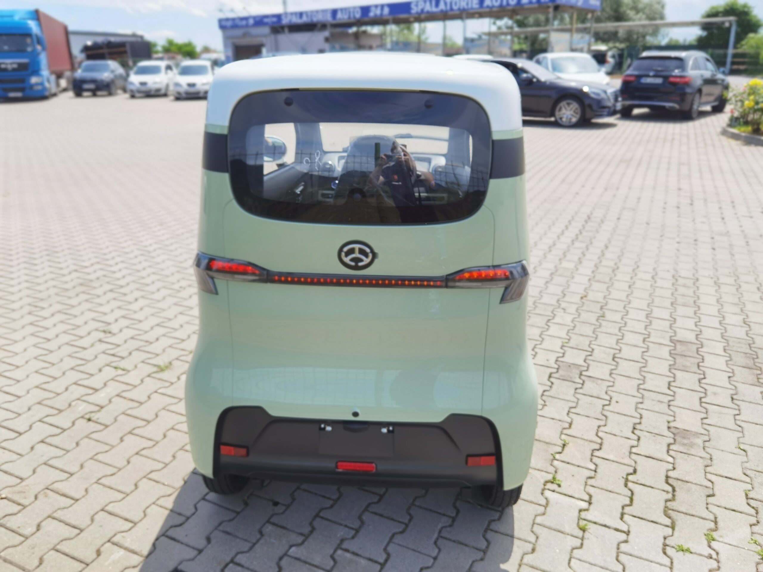 Masina electrica AERA SQ4 verde 3000 W 100 Ah fara permis limitata la 25 km/h - imagine 13