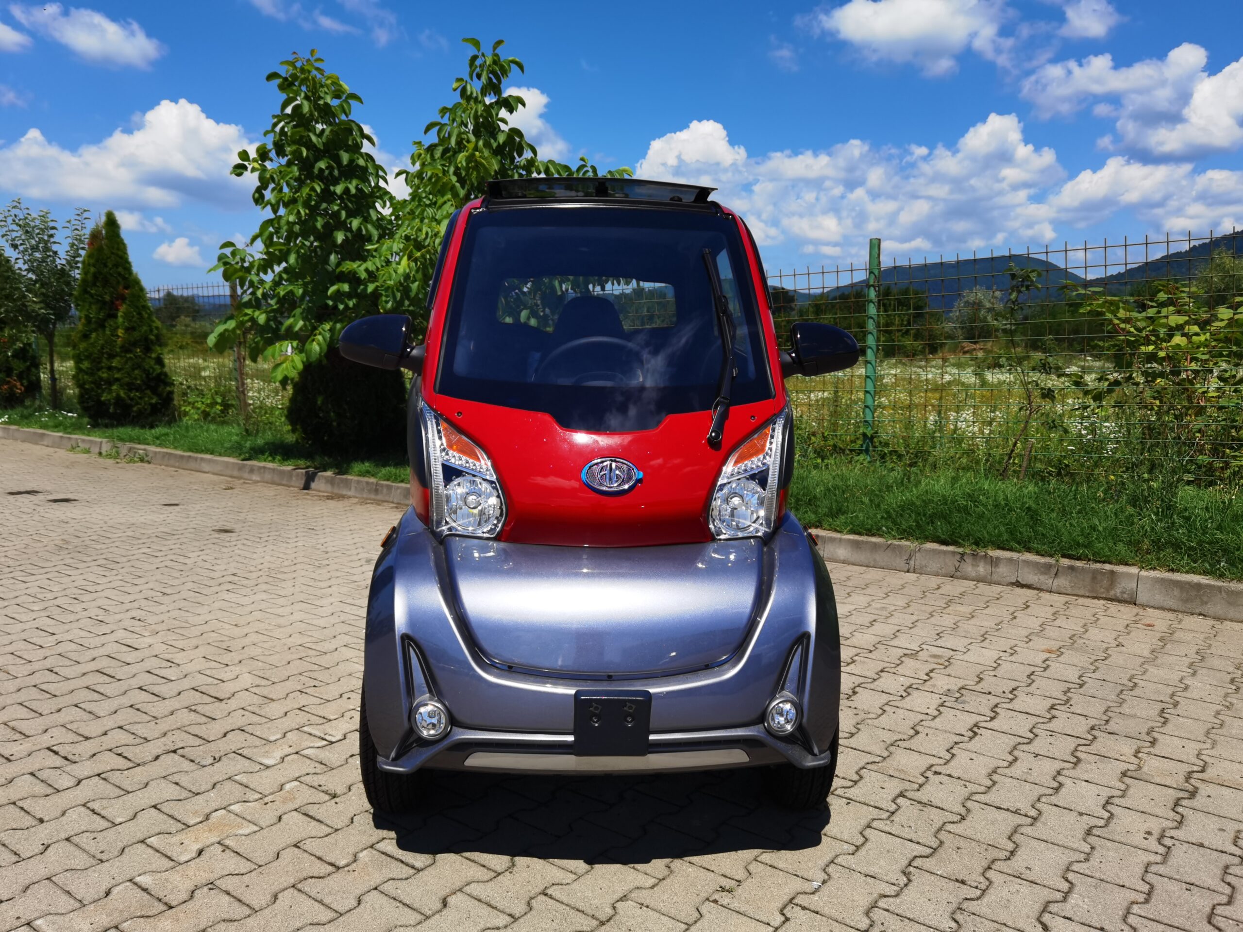 Vehicul electric 1200W AERA X10 rosu fara permis 60V80Ah 25 km/h - imagine 12