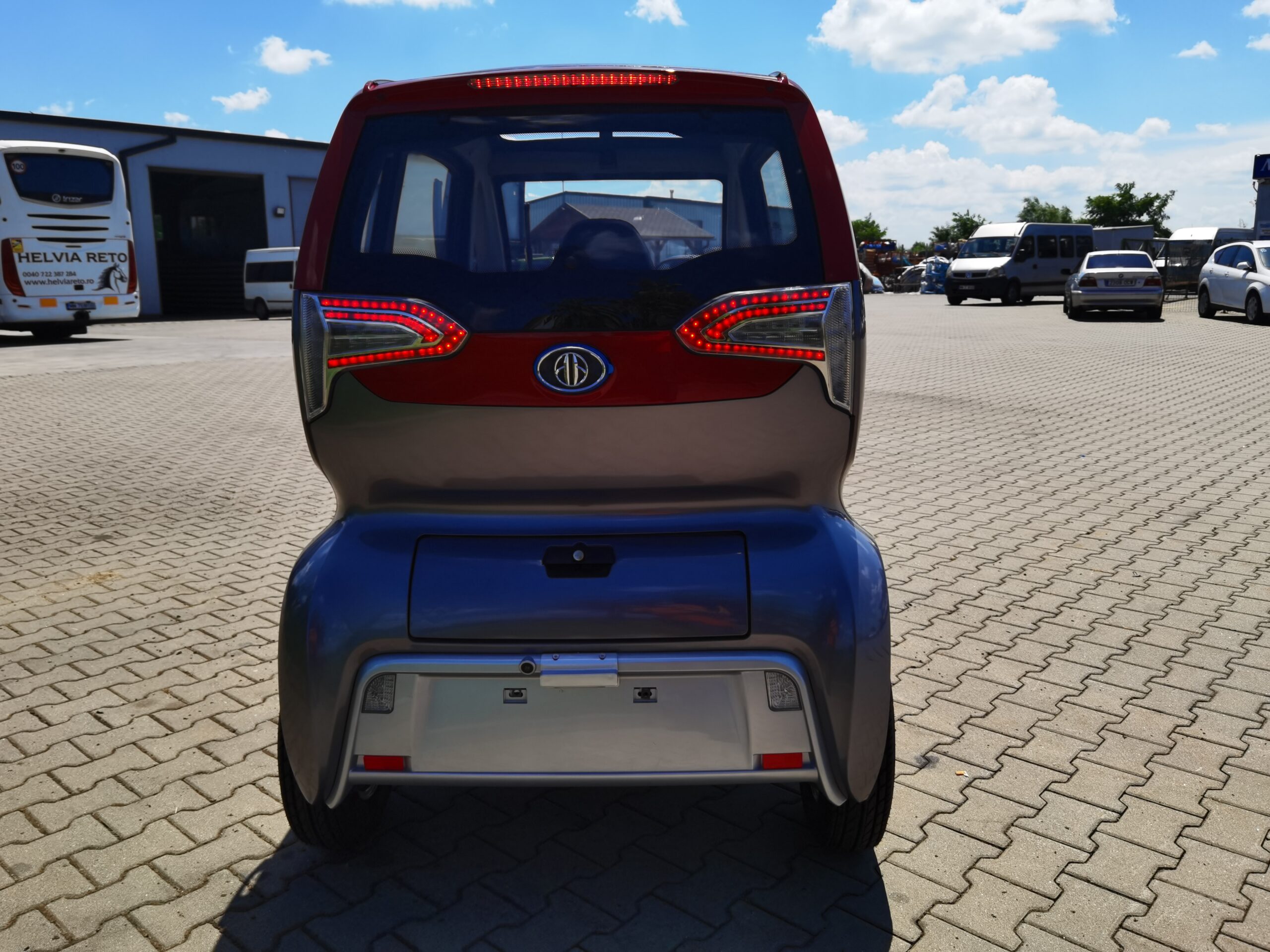Vehicul electric 1200W AERA X10 rosu fara permis 60V80Ah 25 km/h - imagine 17