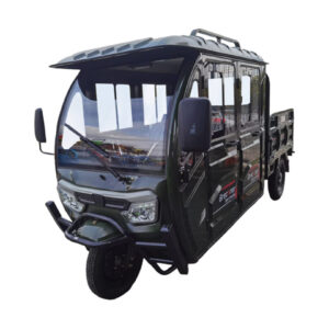Triciclu electric 2000W Breckner MAX PRO fara permis 72V52Ah 25km/h cu cabina inchisa cu CIV inclus