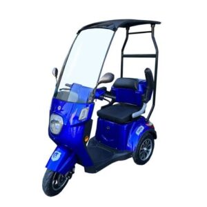 Triciclu electric 800W Thor ECO ZONE albastru fara permis 60V20Ah 25km/h