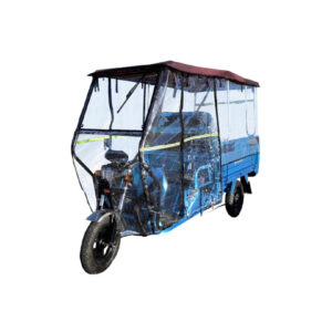 Triciclu electric 1800W Thor BAISAN fara permis 60V32Ah 25km/h cu prelata transparenta