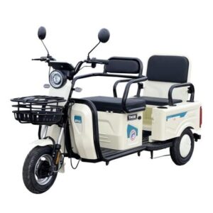 Triciclu electric 600W Thor SX LONG alb fara permis 48V20Ah 25km/h