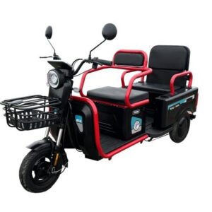 Triciclu electric 600W Thor SX LONG negru fara permis 48V20Ah 25km/h
