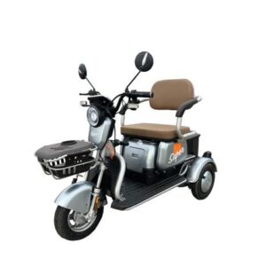 Triciclu electric 650W Thor SUPER XL gri fara permis 48V20Ah 25km/h