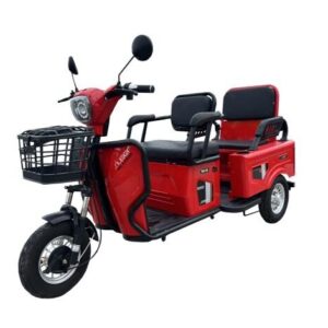 Triciclu electric 600W Thor SX LONG2 rosu fara permis 48V20Ah 25km/h