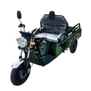 Triciclu electric 1600W Breckner MODEL-E green army fara permis 60V20Ah 25km/h