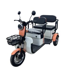 Triciclu electric 1000W Breckner TRAVEL portocaliu fara permis 60V20Ah 25km/h