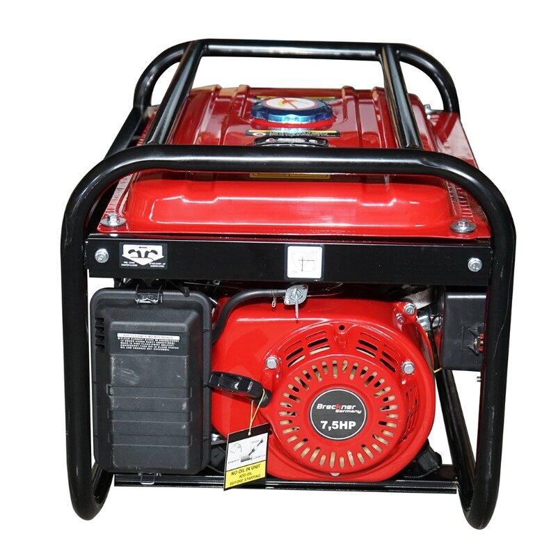Generator electric pe benzina 1.8KW/220V motor 7.5CP pornire sfoara Breckner Germany - imagine 3