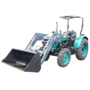 Tractor 60HP 4x4 semicabina cu incarcator frontal si cupa KONIG TRAKTOREN 604