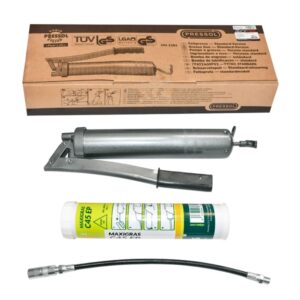Pistol pentru gresat/tecalemit cu tub de vaselina /set
