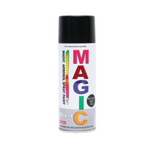 Spray vopsea Magic negru mat 004 450 ml
