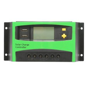 Regulator tensiune pentru panou solar 30A 12V/24V 2X port USB Breckner Germany
