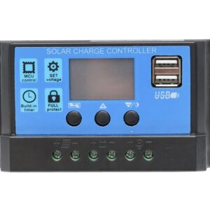 Regulator tensiune pentru panou solar 10A 12V 2X port USB Breckner Germany