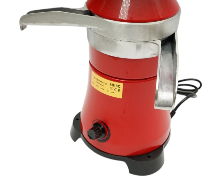 Separator smantana din lapte sau pentru degresat automat 60W 220V recipient inox 12L turatie reglabila capacitate 80L/h - imagine 3