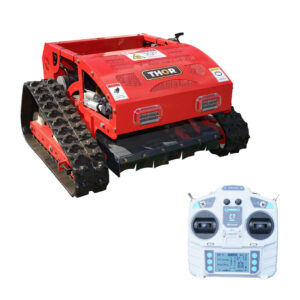 Robot de tuns iarba pe senile cu telecomanda motor Loncin 9CP 224cc latime de taiere 550mm THOR
